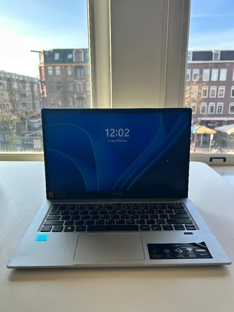 Acer Swift Notebook Laptop | SF114-34 | Silver, Gebruikt, Minder dan 2 Ghz, 14 inch, Ophalen of Verzenden
