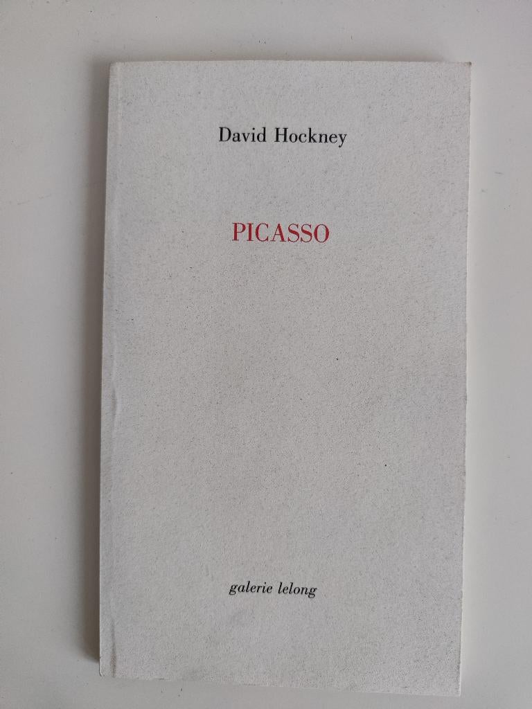 Picasso - David Hockney, Gelezen, Ophalen of Verzenden, David Hockney, Schilder- en Tekenkunst
