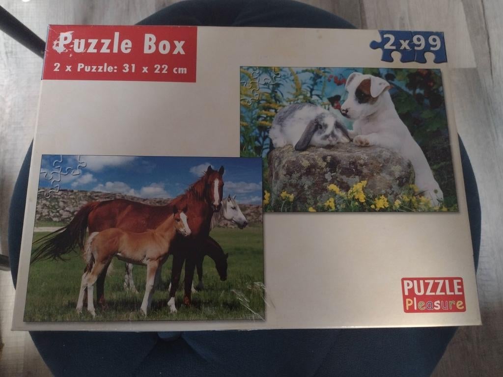 2 leuke dieren puzzels, Ophalen of Verzenden