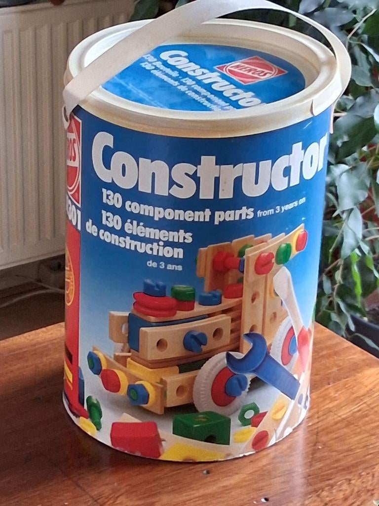 Heros Constructor houten constructie speelgoed, Ophalen of Verzenden