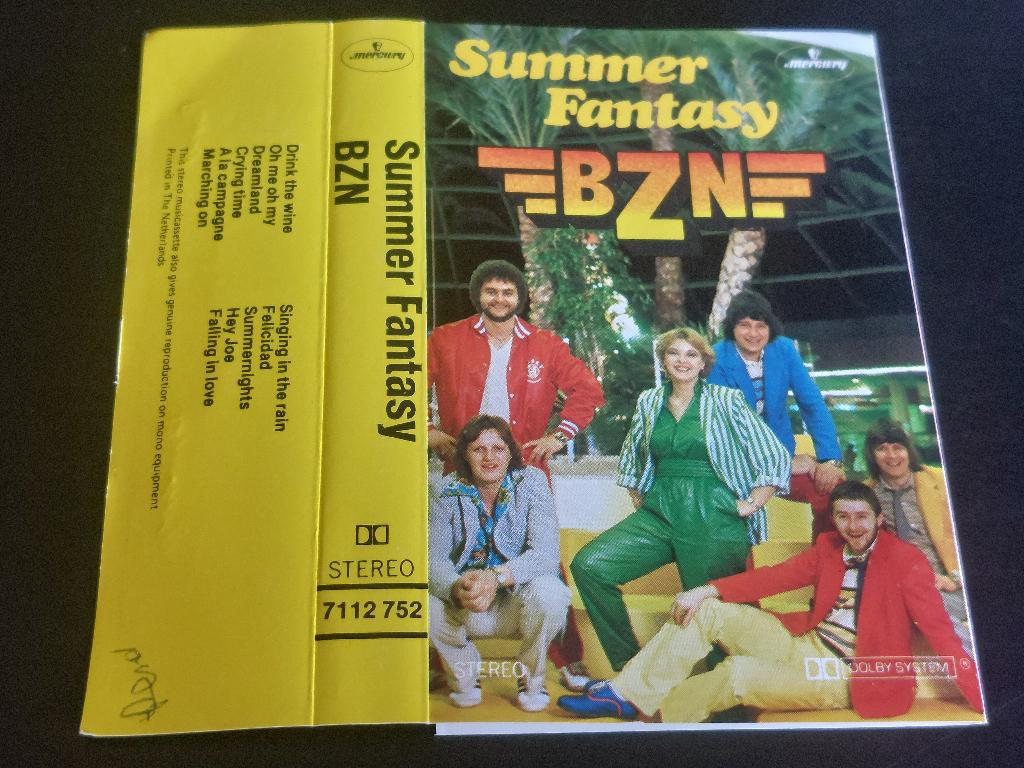 BZN - SUMMER FANTASY (MC), 1 bandje, Ophalen of Verzenden, Zo goed als nieuw, Origineel