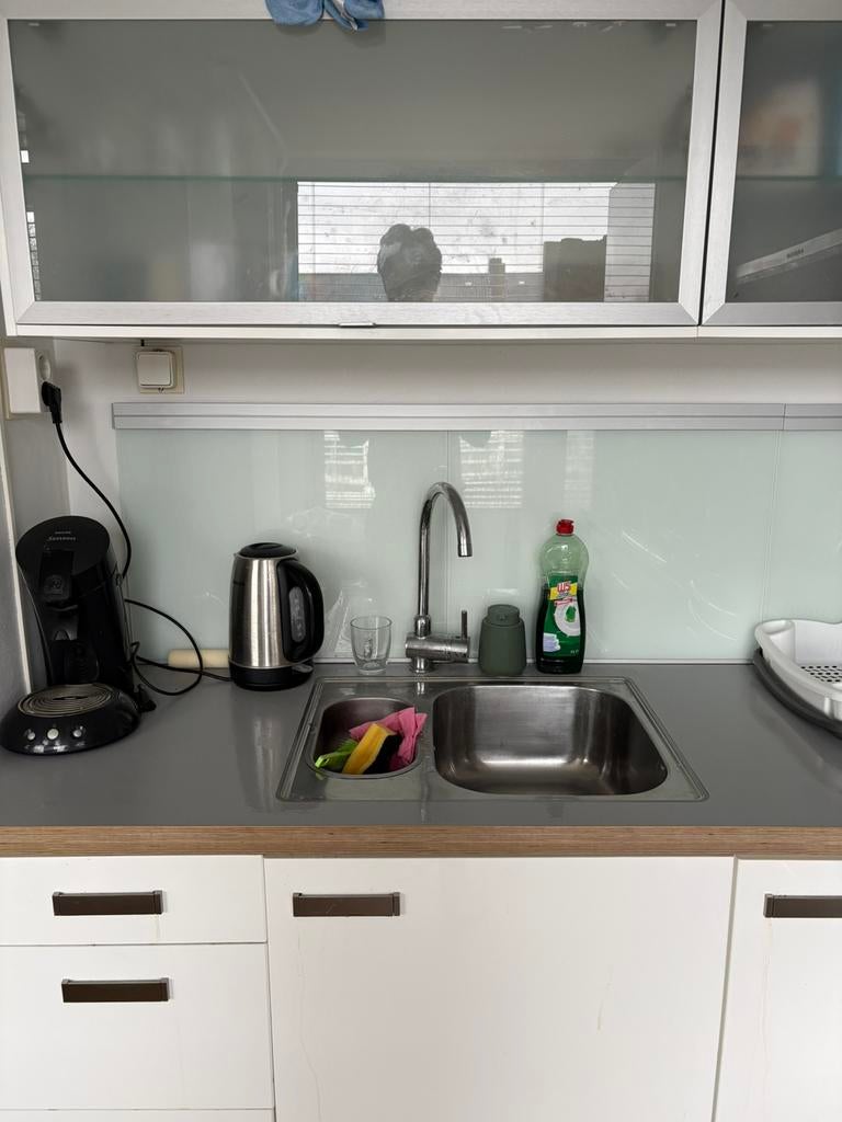 Keuken te koop, Huis en Inrichting, Keuken | Complete keukens, Ophalen, Gebruikt, Hoekkeuken