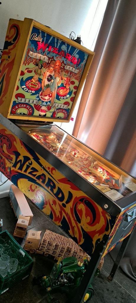 Bally Wizard Flipperkast - Klassieker!, Ophalen