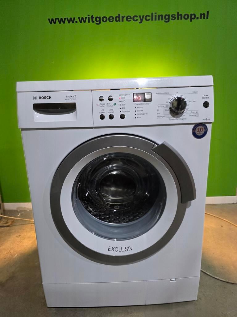 BOSCH LogiXX 8 Exclusiv VarioPerfect 1600rpm 8kg, Bosch, Minder dan 85 cm, Info@bosch.com, 8 tot 10 kg