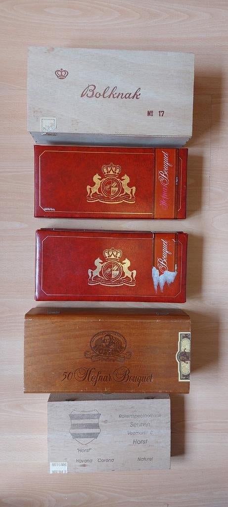 Vintage Sigarenkistjes Collectie, Ophalen of Verzenden, Gebruikt, Overige, Overige merken