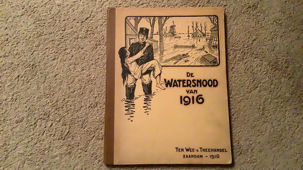 Compleet plaatjesalbum, De Watersnood van 1916, Ophalen of Verzenden, Ter Wee’s Theehandel, Zaandam