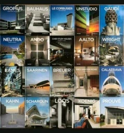 WERELDARCHITECTEN 20-delig! Taschen WERELD ARCHITECTEN, Verzenden, Zo goed als nieuw, Architecten