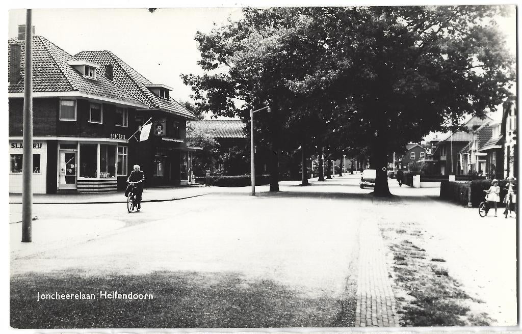 Hellendoorn, Joncheerelaan, Verzenden, 1940 tot 1960, Ongelopen, Overijssel