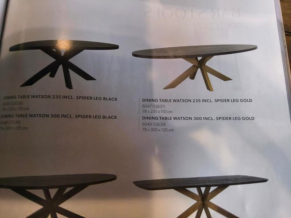 Richmond LUX AANBIEDING  tafels, Huis en Inrichting, Tafels | Eettafels, Rond, Nieuw, 200 cm of meer, 50 tot 100 cm