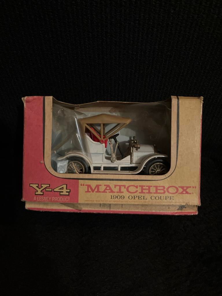 Matchbox Y-4 1909 Opel Coupe, Ophalen