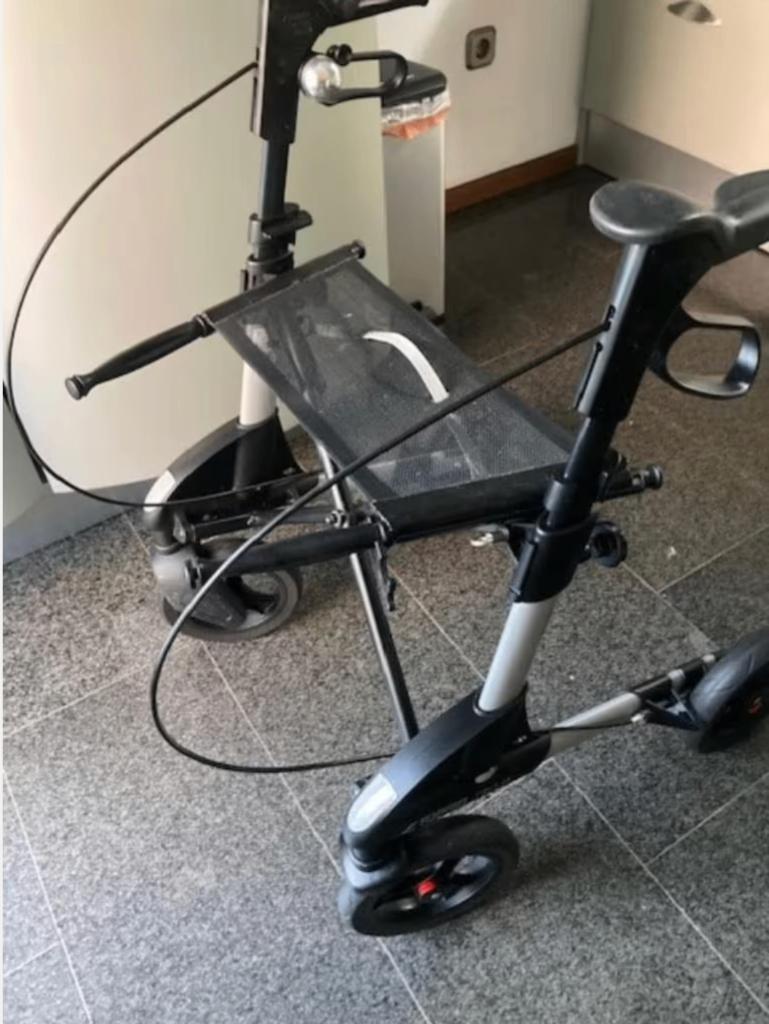 Topro Troja rollator, type 2G, maat Small, z.g.a.n, Diversen, Rollators, Ophalen of Verzenden, Opvouwbaar, Zo goed als nieuw