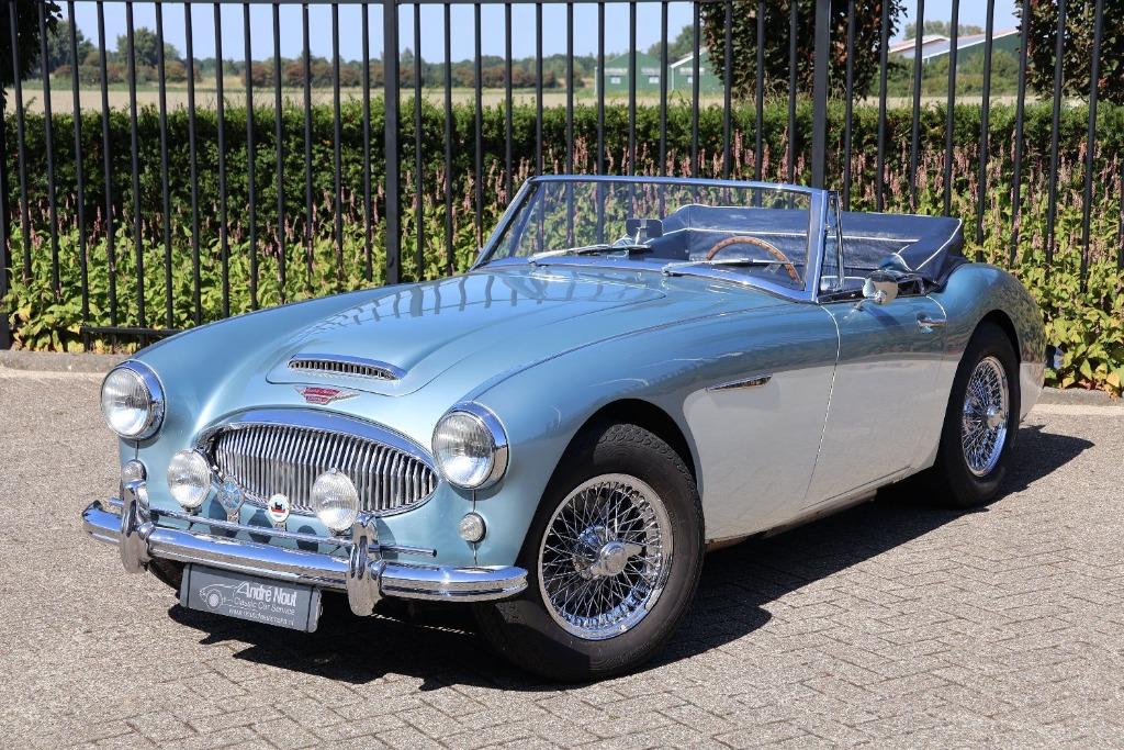 Austin Healey 3000 MK2a BJ7, Auto's, Austin, Bedrijf, Benzine, Cabriolet, Handgeschakeld, Geïmporteerd, Blauw, Blauw, Ophalen