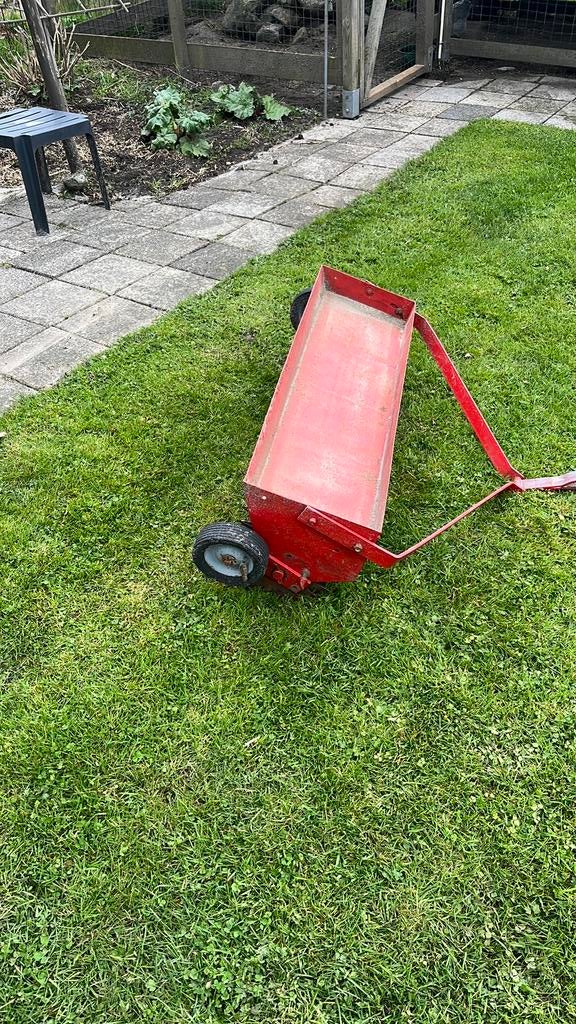 Beluchter voor achter zitmaaier, Ophalen, Gebruikt