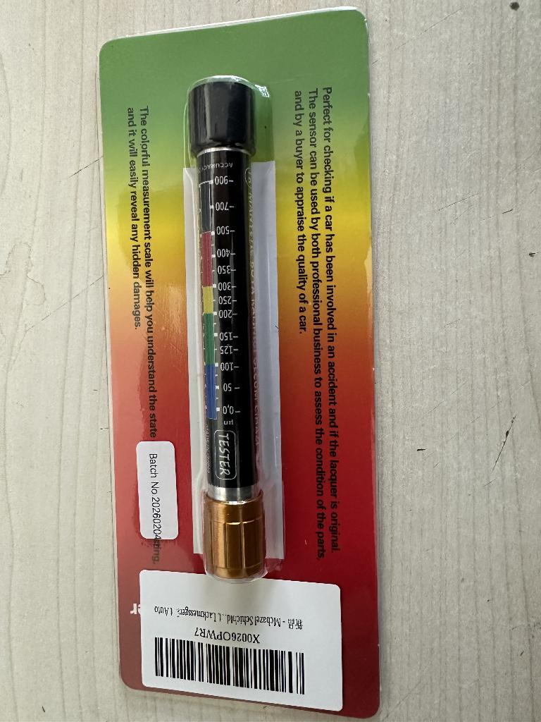 autolak dikte meter, Ophalen of Verzenden, Nieuw, Toebehoren