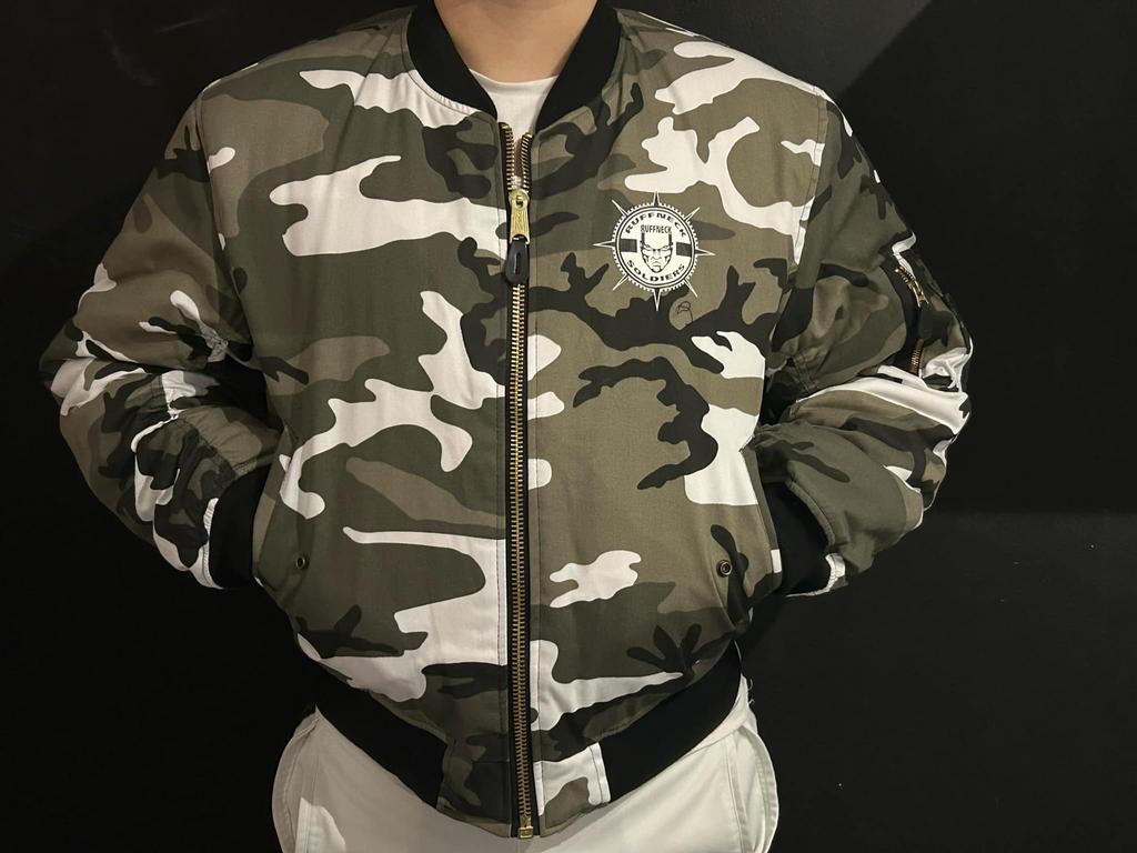 Ruffneck Soldiers Bomber Camo Grey, Kleding | Heren, Jassen | Winter, Nieuw, Maat 52/54 (L), Grijs, Ophalen of Verzenden
