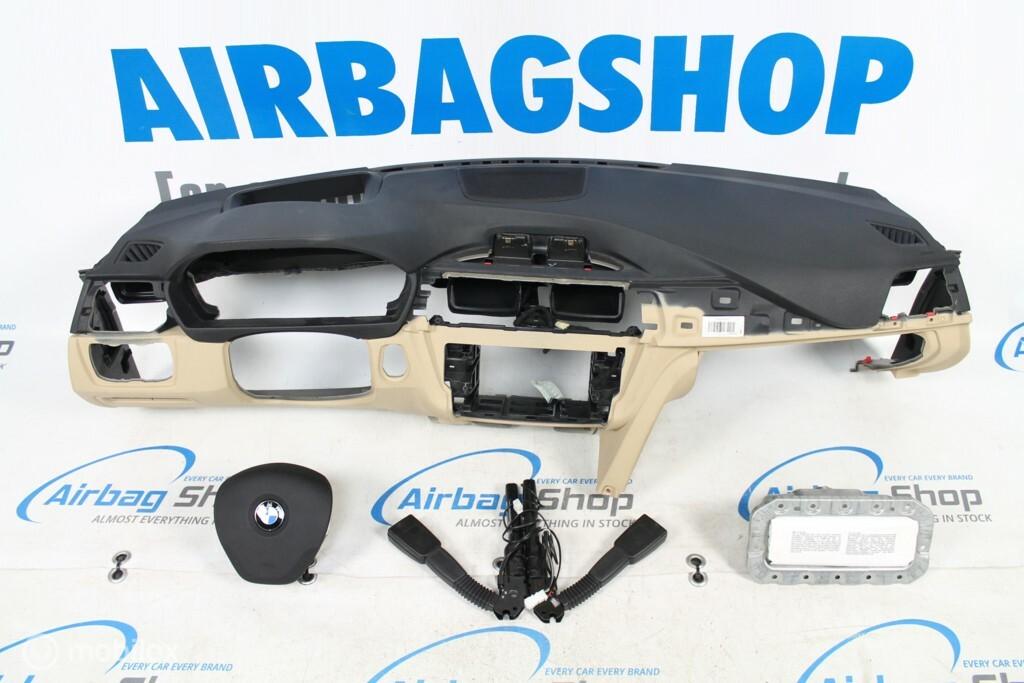 Airbag set - Dashboard beige head up BMW 4 serie F32 F33 F36