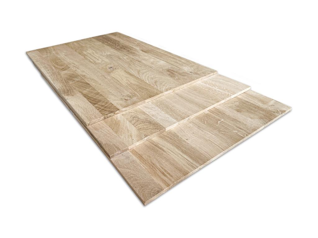 Meubelpaneel | Massief eiken | 12 mm - extra dun, Niet ingevuld, Minder dan 20 mm, Niet ingevuld, Nieuw