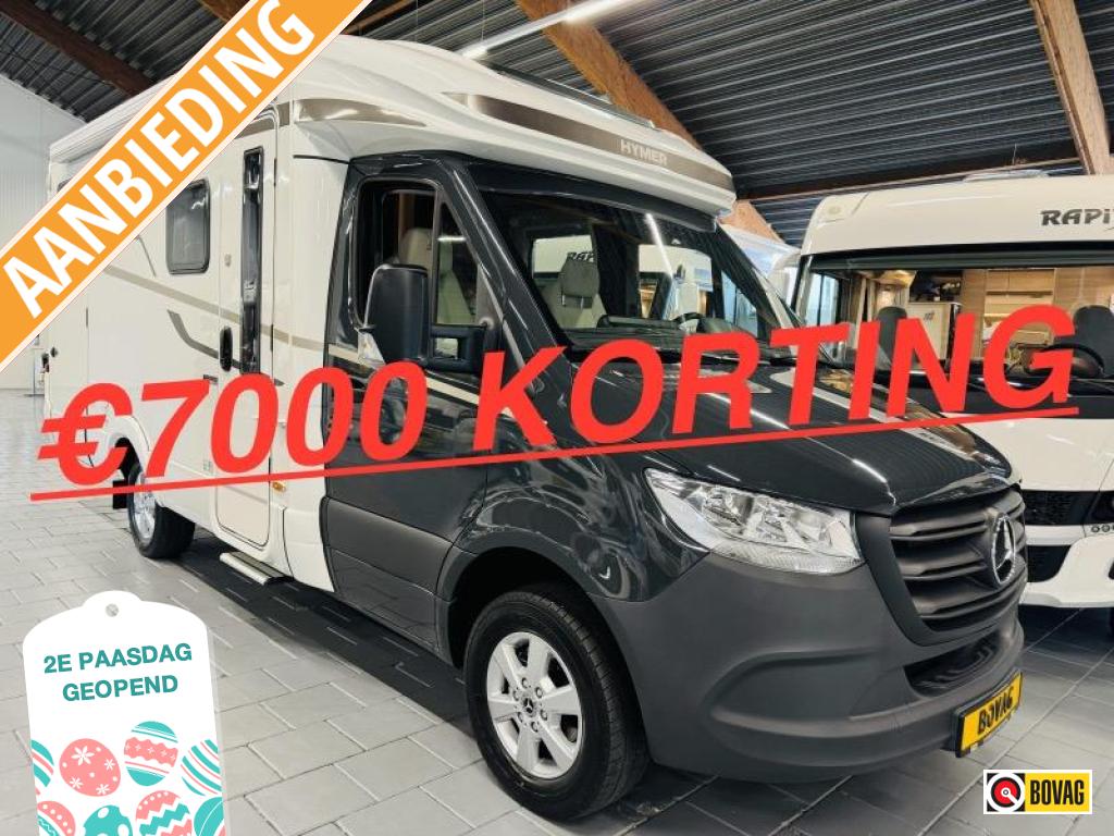 Hymer ML-T 580 Mercedes Automaat PAASSHOW 7000 KORTING, Automaat, Ringverwarming, Bedrijf, Diesel