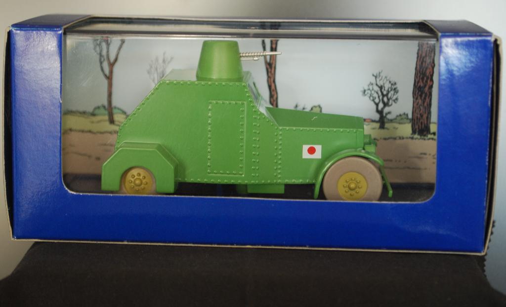 Kuifje auto No. 37 De gepantserde mitrailleursauto, Ophalen of Verzenden, Zo goed als nieuw, Auto, Overige merken