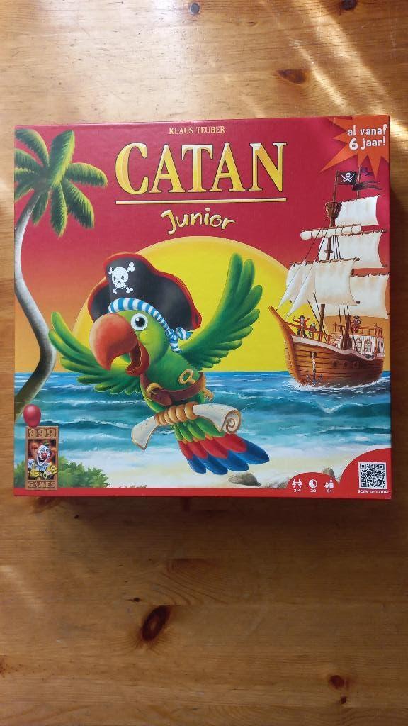 CATAN Junior met dobbelzijde bordspel, Hobby en Vrije tijd, Gezelschapsspellen | Bordspellen, Een of twee spelers, Ophalen of Verzenden