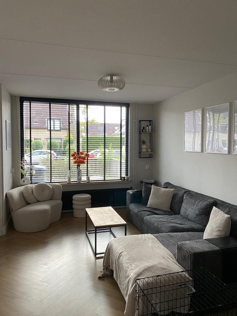 Decosol houten zwarte jaloezie 120x180cm, Huis en Inrichting, Ophalen, Gebruikt, 100 tot 150 cm, Zwart