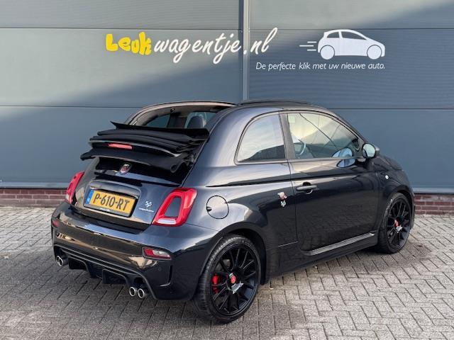 Fiat 500 C 1.4 T-Jet Abarth Competizione Aut. 70 Anniversary, Auto's, 15 km/l, 4 cilinders, Cabriolet, 4 stoelen