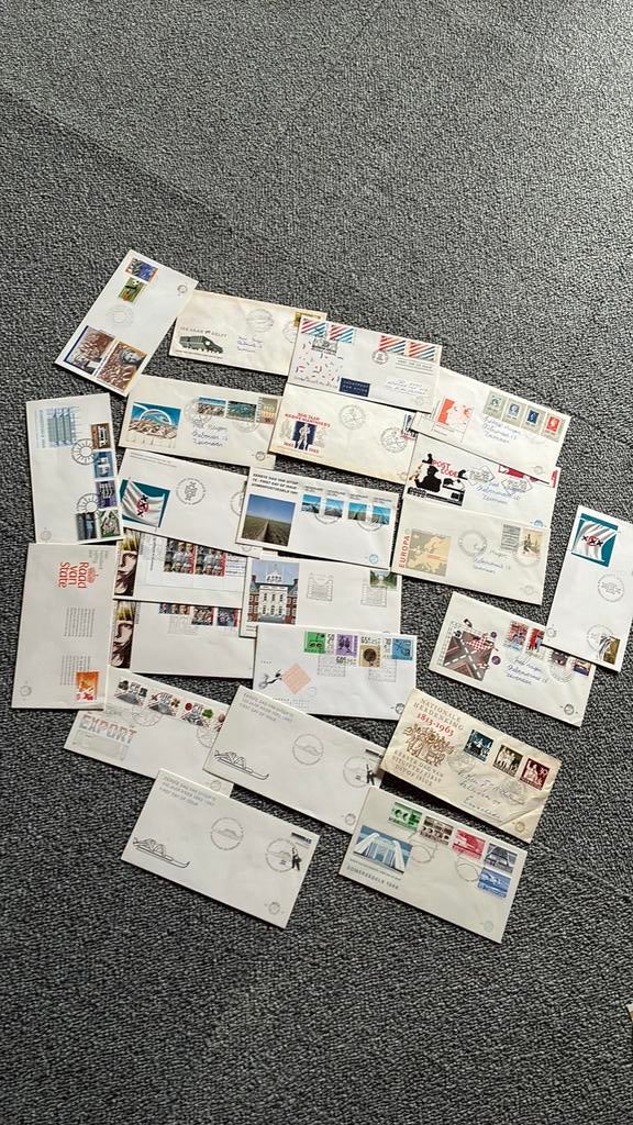 Fdc enveloppen nederland, Ophalen of Verzenden, Envelop