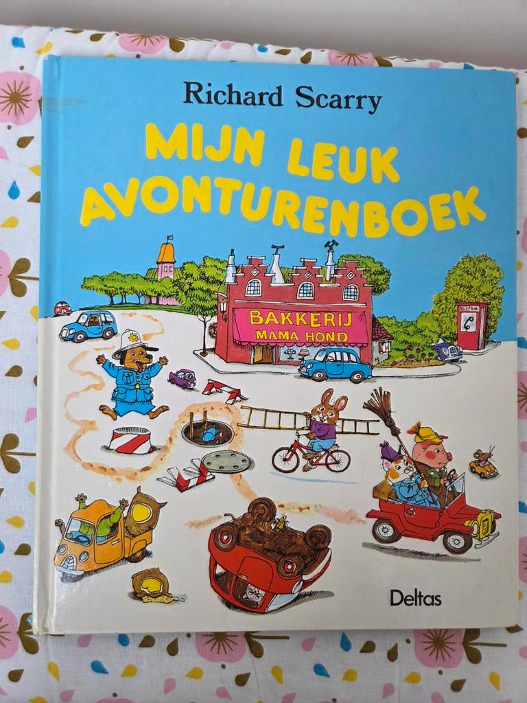 Richard Scarry Mijn Leuk Avonturenboek, Boeken, Ophalen of Verzenden