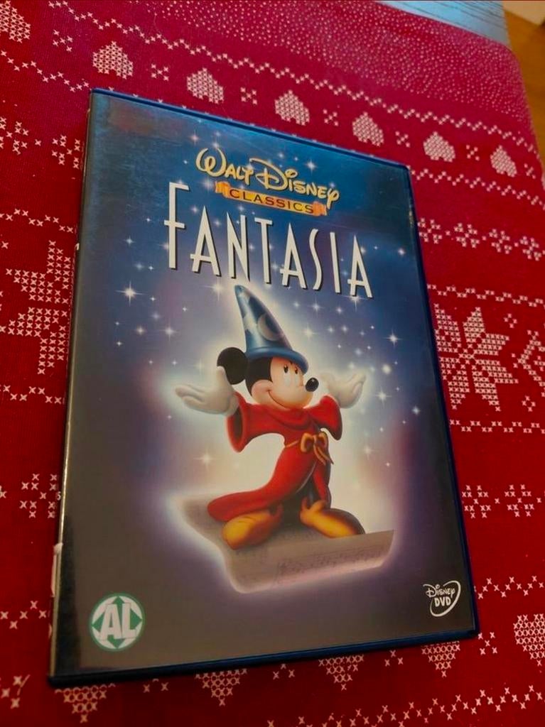 Disney Classics 1940 Fantasia dvd. Mickey Mouse., Cd's en Dvd's, Dvd's | Tekenfilms en Animatie, Tekenfilm, Ophalen of Verzenden