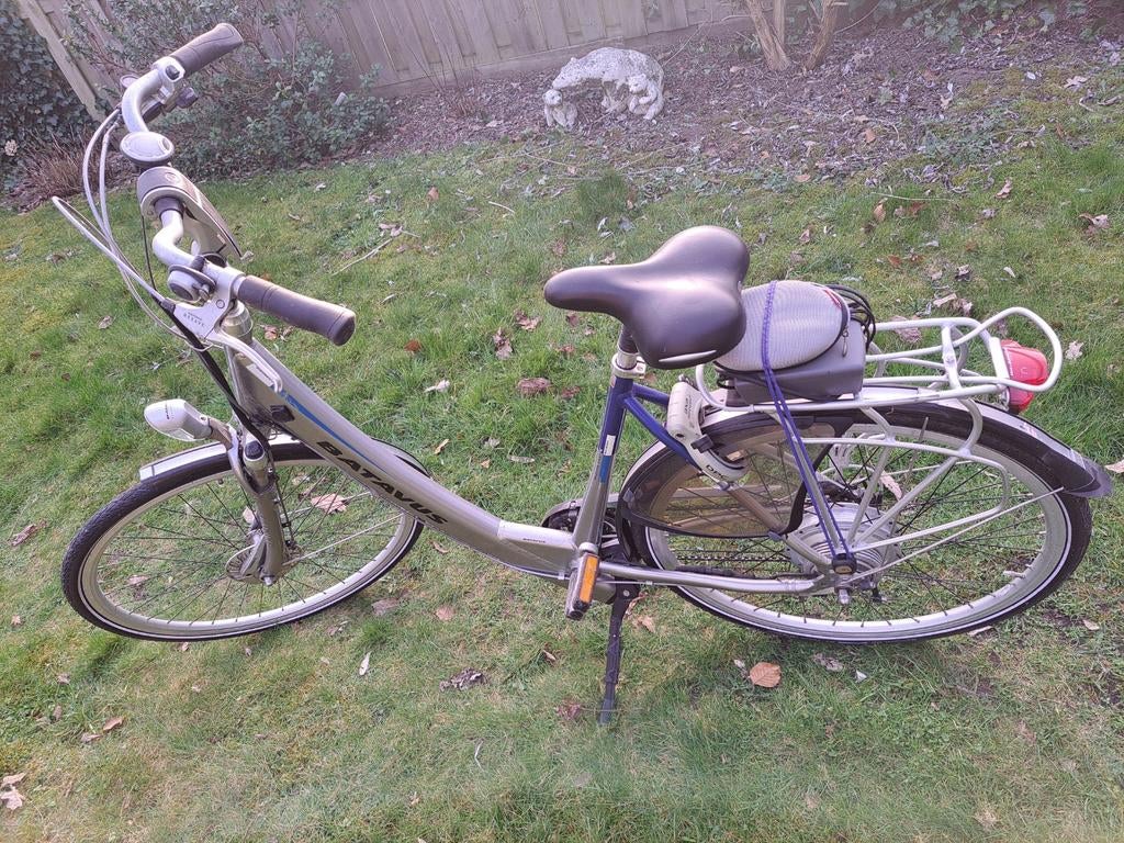 Batavus fiets ACCU IS DEFECT, Ophalen of Verzenden, Gebruikt, Minder dan 30 km per accu, Batavus