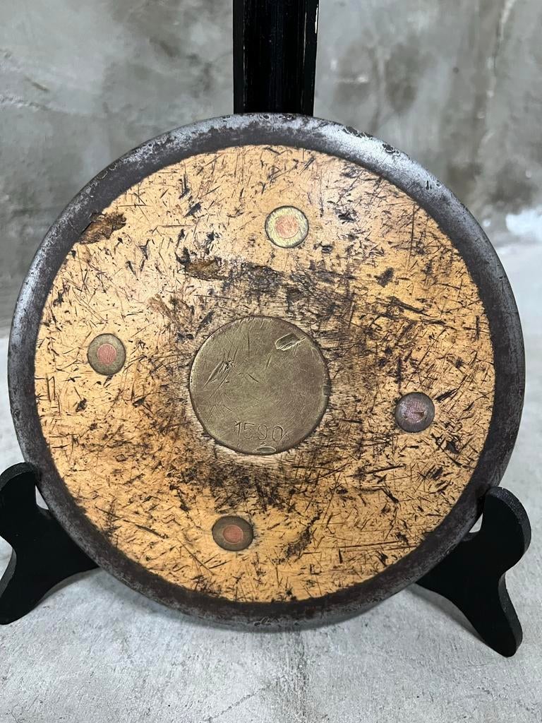 Antieke discus op standaard, Ophalen of Verzenden