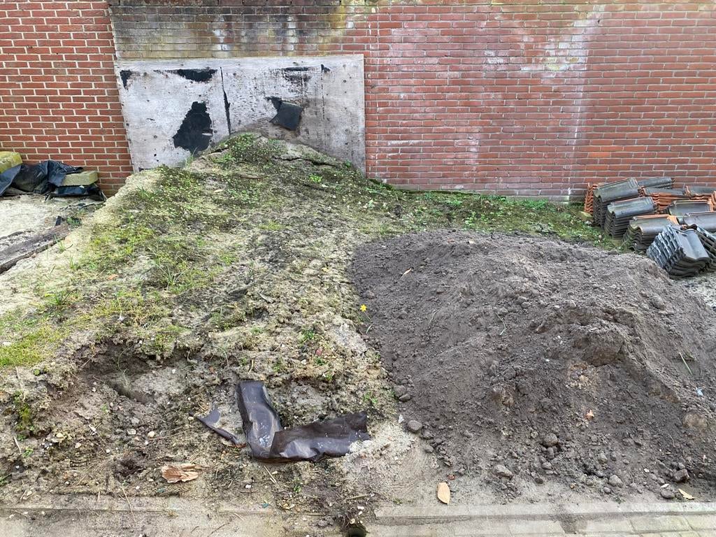 Zwarte grond zwart zand tuinaarde, Tuin en Terras, Aarde en Mest, Ophalen, Tuinaarde