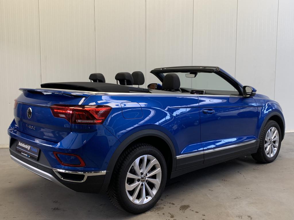Volkswagen T-Roc Cabrio 1.0 TSI Style DIGITAL COCKPIT-NAVI-E, Voorwielaandrijving, Stof, Gebruikt, Euro 6