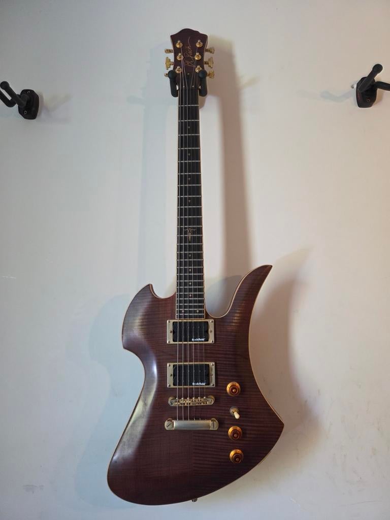 B.C. Rich Mockingbird Archtop Antique Violin, Ophalen, Zo goed als nieuw, Solid body, Overige merken