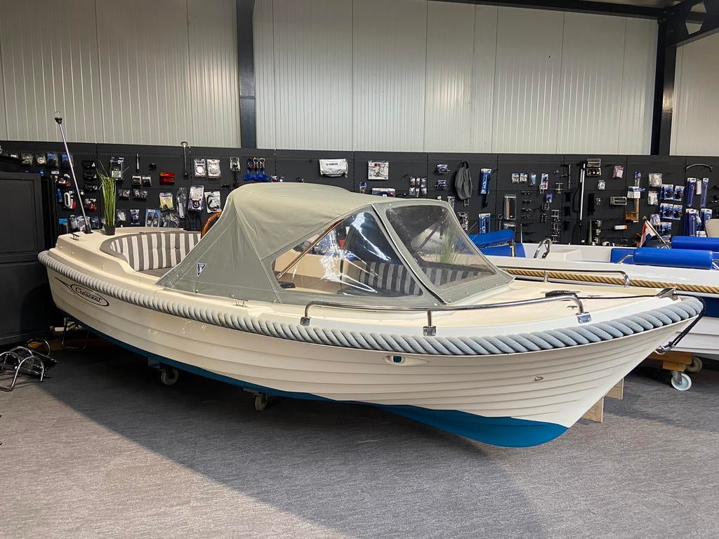 Crescent Alure / Yamaha 8pk / Buiskap, Watersport en Boten, Tot 10 pk, Ophalen of Verzenden, Zo goed als nieuw, 3 tot 6 meter