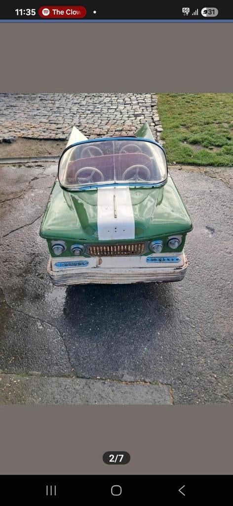 Autopede Buick kermis auto, Ophalen of Verzenden