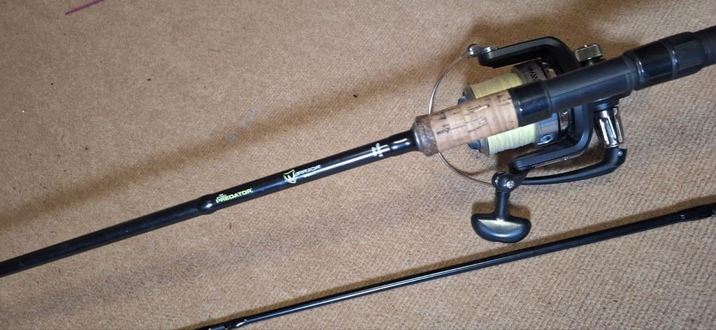 Fox Rage Predator 10ft 3lbs Warrior Boat edition, Ophalen of Verzenden, Zo goed als nieuw, Complete hengel