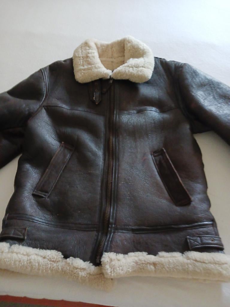 Vliegeniersjack, Ophalen of Verzenden, Maat 48/50 (M), Bruin, S 2000 Saki Collections