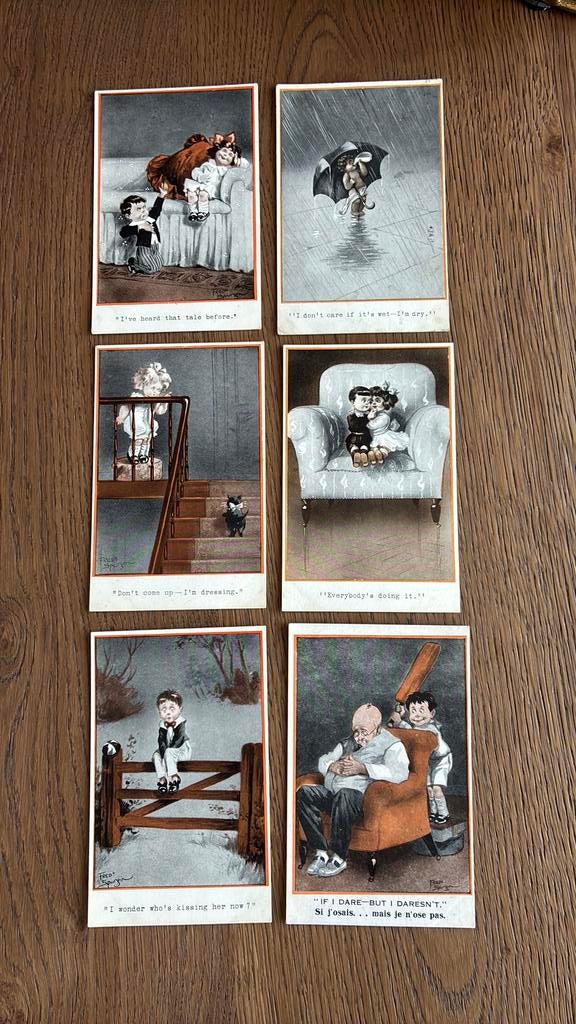 FRED SPURGIN. Humor, 21 kaarten divers, Ophalen of Verzenden, Overige thema's