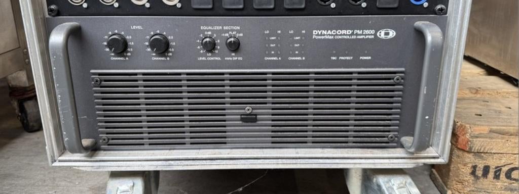 Dynacord pm 2600, Ophalen of Verzenden, Gebruikt, Minder dan 500 watt
