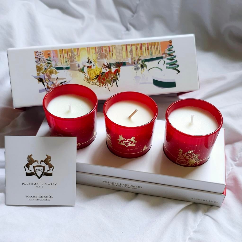 NU €45 ‼️ Parfums de Marly kaars kaarsen geurkaars parfum, Ophalen of Verzenden, Nieuw, Overige materialen, Minder dan 25 cm