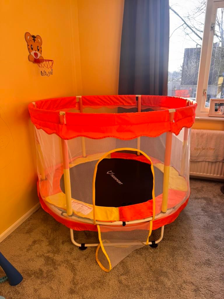 Trampoline 150 cm, Ophalen, Zo goed als nieuw