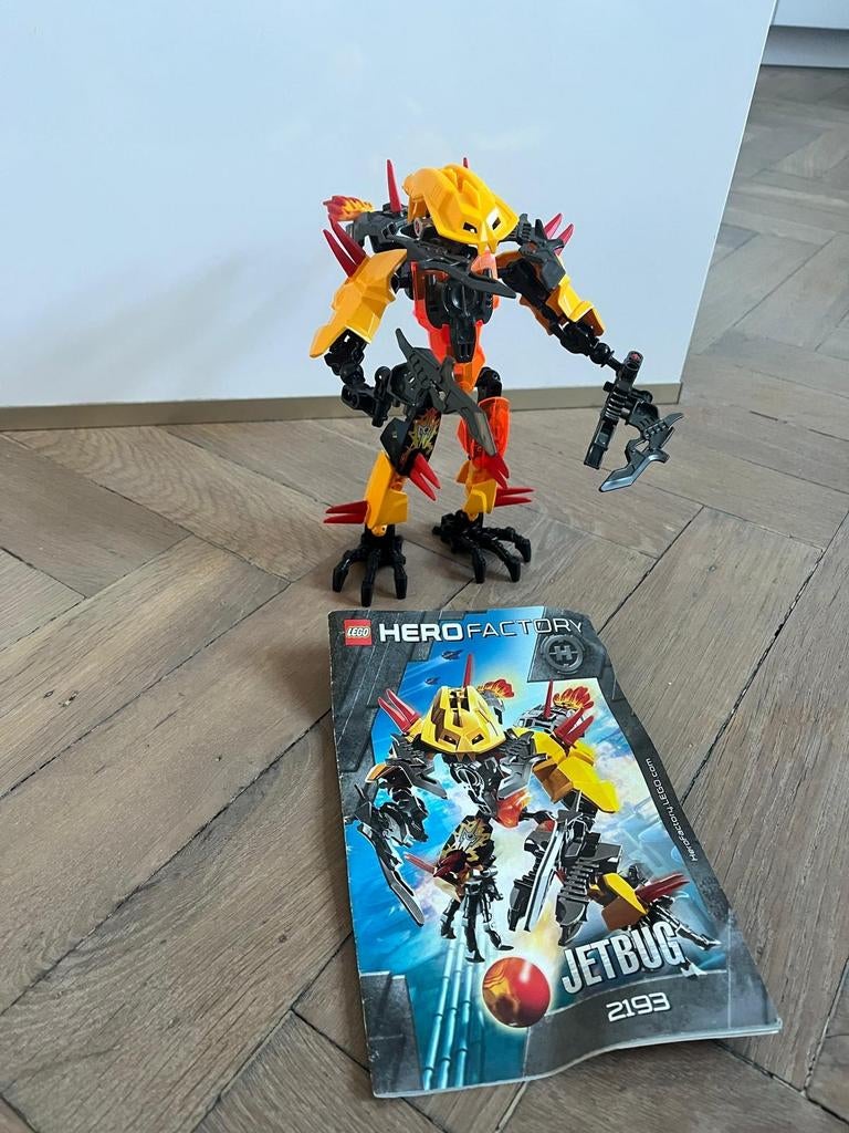 Lego hero factory 2193 jetbug villians robot, Kinderen en Baby's, Speelgoed | Duplo en Lego, Bionicle, Lego, Ophalen of Verzenden