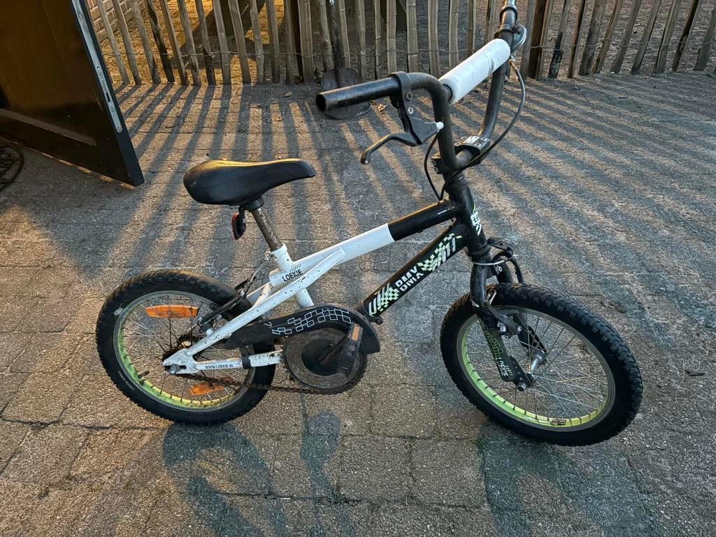 BMX Loeki crossfiets klein 16 inch opknapper, Fietsen en Brommers, Ophalen, Gebruikt, Staal, 16 tot 20 inch