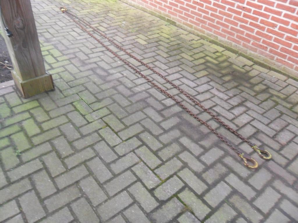 Hijsketting 2sprong 2,5 t, Ophalen, Gebruikt