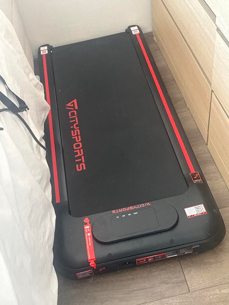 Compacte Loopband - V/CITYSPORTS - Ideaal voor thuis, Ophalen, Zo goed als nieuw, Metaal, Loopband