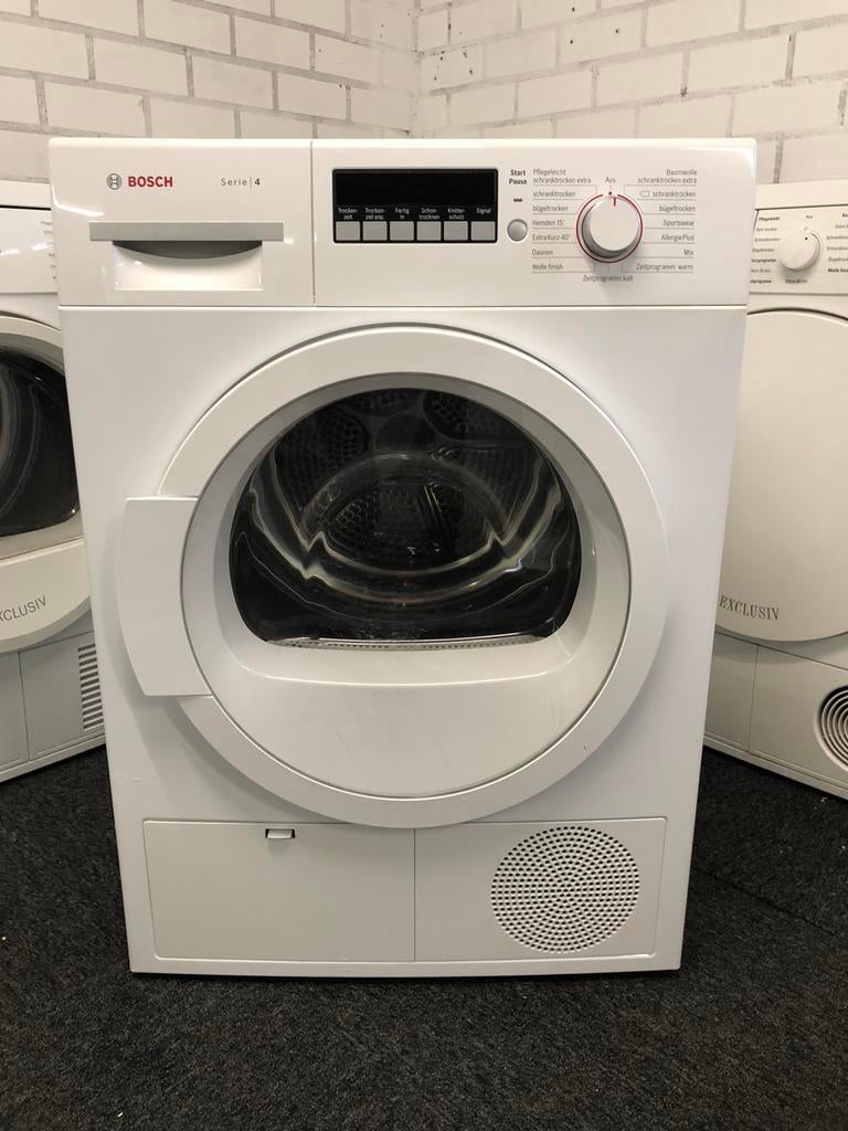 Condensdroger 8kg Bosch Serie4 MET GARANTIE OPHALEN 7dgn pw, Witgoed en Apparatuur, Ophalen, Minder dan 85 cm, 8 tot 10 kg, Zo goed als nieuw