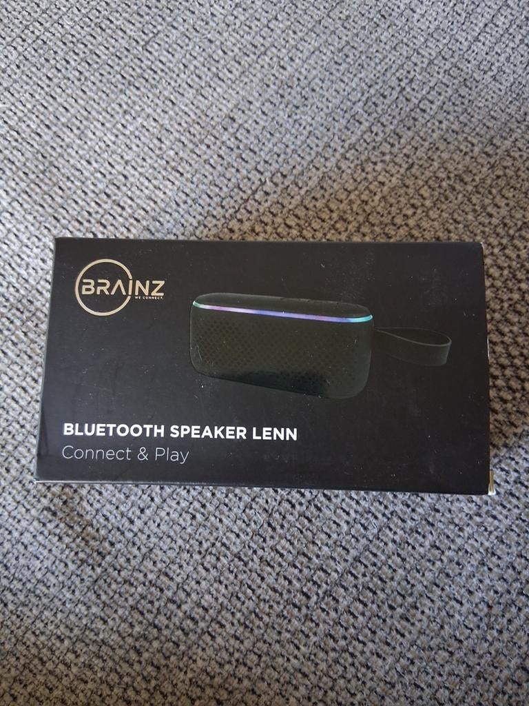 BRAINZ Bluetooth speaker Lenn nieuw, Overige merken, Overige typen, Nieuw, Ophalen of Verzenden