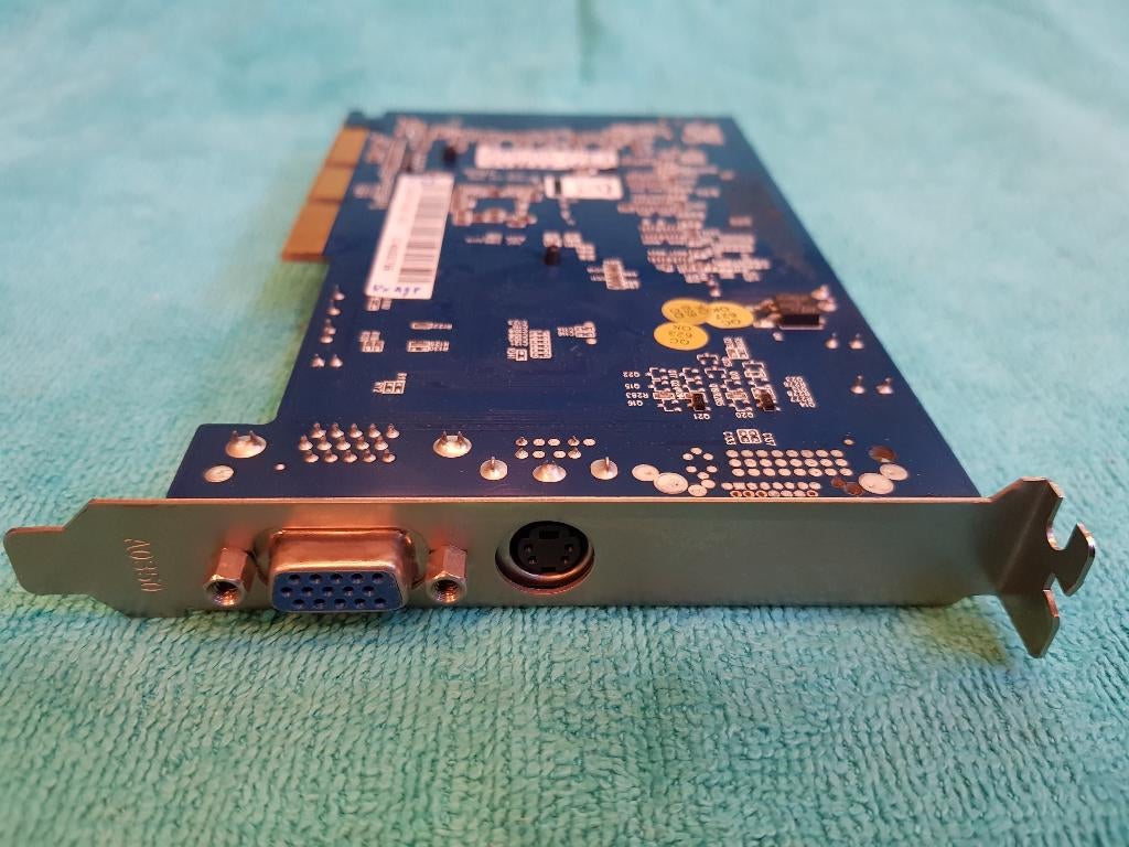 Vintage Pc=VIDEOKAART AGP=Sweex NVIDIA GEFORCE FX 5200 128MB, Ophalen of Verzenden, NVIDIA