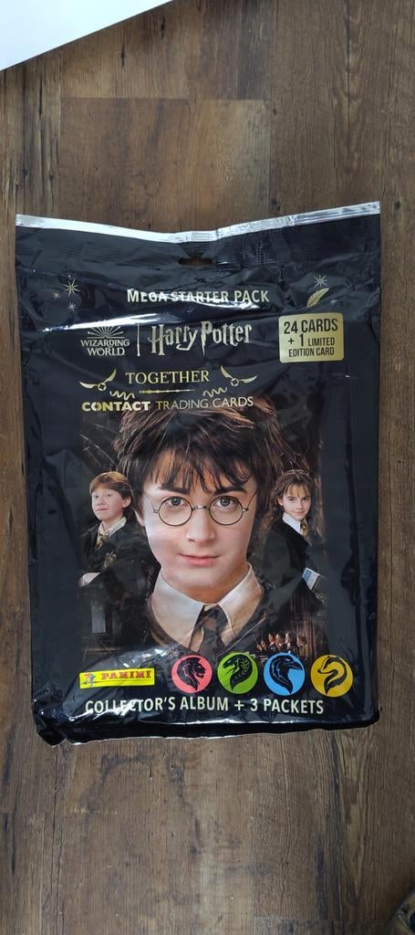 Harry Potter Contact Trading Card Album met 25 Kaarten, Ophalen of Verzenden, Nieuw, Overige typen